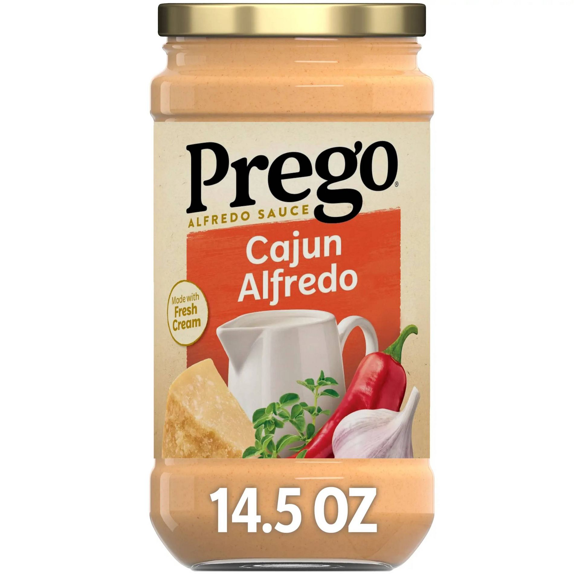 Prego Cajun Alfredo Pasta Sauce - 14.5oz