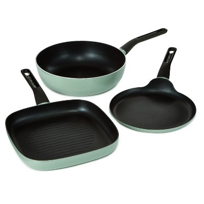 BergHOFF Sage Non-Stick Aluminum Pancake Pan 9.5 Color: Green 3950310