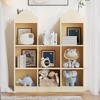 Garvee Toy Storage Organizer 8-Cubby Kids Bookshelf Bookcase Toddlers Playhouse Cabinet Shelf for Boys Girls for Playroom, Nursery, Kids Room - 2 of 4