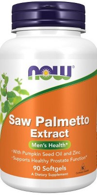 Saw Palmetto Extract 80mg by Now Foods  -  90 Softgel