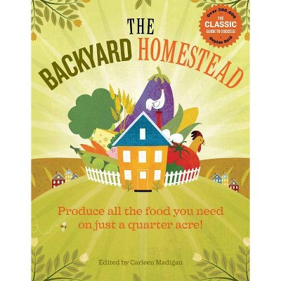 The Backyard Homestead - by  Carleen Madigan (Paperback)