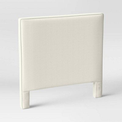 Twin Upholstered Kids' Headboard Cream - Pillowfort™