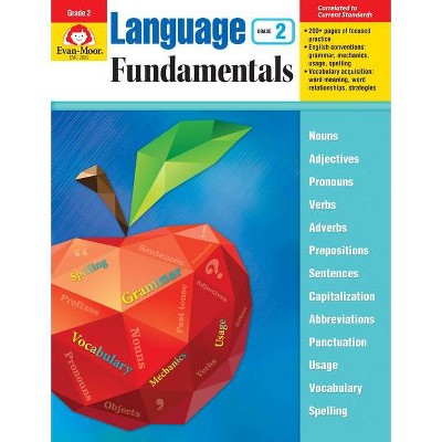 Language Fundamentals, Grade 2 - by  Evan-Moor Educational Publishers (Paperback)