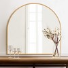 Neutypechic Arched Metal Framed Wall Mirror Bathroom Vanity Mirror - 30 ...