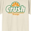 Orange Crush Classic Logo Men's Natural Short Sleeve Tee - 2 of 3