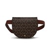 MKF Collection Daksha Fanny Pack Half Moon Handbag Monogram Stylish Vegan Leather by Mia K - 2 of 4