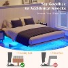 AMERLIFE Floating Bed Frame with LED Lights, No Box Spring Needed, Noise-Free - 4 of 4