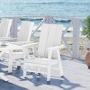 WestinTrends Outdoor Patio Modern Adirondack Dining Chair Weather Resistant - 2 of 4