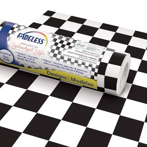 Fadeless® Schoolgirl Style™ Bulletin Board Paper, 48" x 50' Roll, Retro Hopscotch - 1 of 3