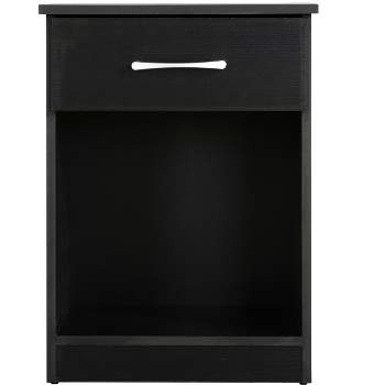 Passion Furniture Lindsey 1-Drawer Nightstand (24 in. H x 16 in. W x 18 in. D)