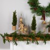 Northlight LED Lighted Rustic Wooden Church  Christmas Decoration - 17" - 2 of 4