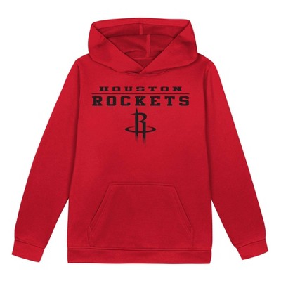 NBA Houston Rockets Boys' Poly Hooded Sweatshirt