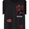 Naruto Akatsuki Clan Men's Short Sleeve Shirt & Sleep Shorts Set - 3 of 4