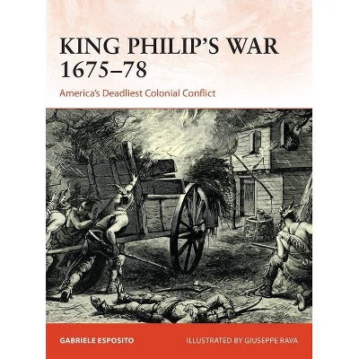 King Philip's War 1675-76 - (Campaign) by  Gabriele Esposito (Paperback)