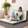 Vipbear Tri-Fold Memory Foam Mattress,Folding Mattress Queen with Washable Cover,Storage Bag & Non-Slip Bottom,Trifold Mattress for Yoga,RV - 3 of 4