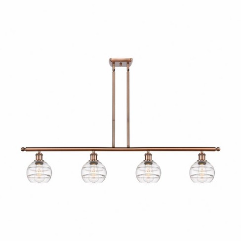 Innovations Lighting Rochester 4 - Light Island Pendant Light in  Antique Copper - image 1 of 1