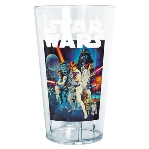 Star Wars Classic Scene Circle Tritan Drinking Cup - Clear - 24 Oz. : Target