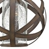 Hinkley Carson 10" Wide Vintage Iron Outdoor Mini Pendant - 2 of 3
