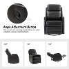 Ofelia Upholstery Wingback Swivel Recliner for Bedroom and Living Room |Artful Living Design - 3 of 4