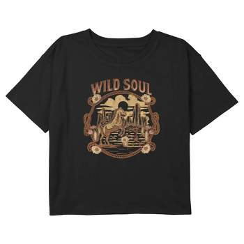 Girl's Lost Gods Wild Soul Horse T-Shirt