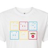 Women's - Pokémon - Pikachu Boxes Cropped Graphic T-Shirt - 2 of 4