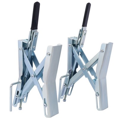 X-Chock Wheel Stabilizer, Anti-Move Tire Wheel Chock For RV Travel Trailer Camper, Universal Quick-Lock Tire-Stop