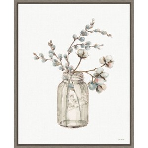 Amanti Art A Country Weekend Fall Jar by Lisa Audit Canvas Wall Art Print Framed 23 x 28-in. - 1 of 4