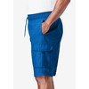 KingSize Men's Big & Tall 8" Cargo Swim Trunks - 4 of 4