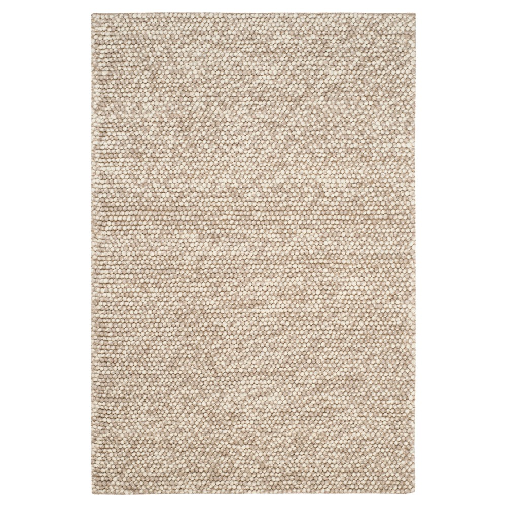 Beige Solid Tufted Area Rug - (4'x6') - Safavieh