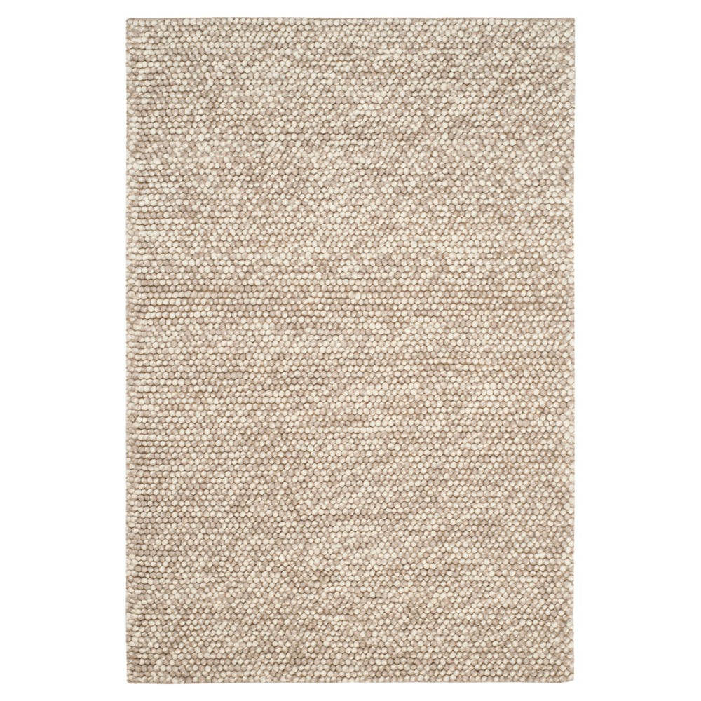 Beige Solid Tufted Area Rug - (4'x6') - Safavieh