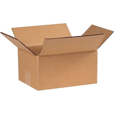 SI PRODUCTS 8 x 5 x 4 Shipping Boxes 32 ECT Brown 80504