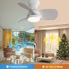 Sofucor 23'' Ceiling Fan with Light and 3 Reversible Blades 6 Speeds - 2 of 4