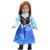 Dress Along Dolly Anna Frozen Inspired Outfit for American Girl Doll - 2 of 4