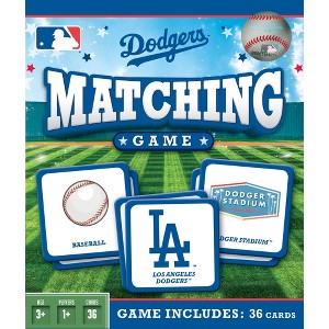 MasterPieces Officially Licensed MLB Los Angeles Dodgers Matching Game for Kids and Families - 1 of 4