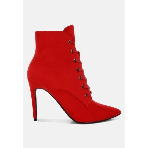 Agmati Lace Up Stiletto Boots Women - 1 of 4