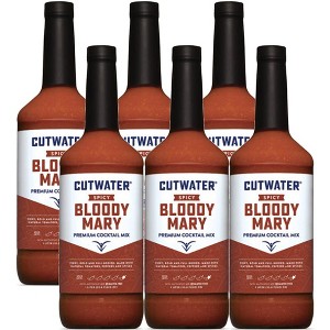 Cutwater Spicy Bloody Mary Mix - 1L Bottles- Full-Bodied Flavorful Mixer - 1 of 4