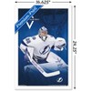 Trends International NHL Tampa Bay Lightning - Andrei Vasilevskiy 19 Framed Wall Poster Prints - 3 of 4