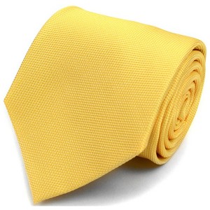 Boy's Solid Color Microfiber Poly Woven 2.5 Inch Wide And 49 Inch Long Necktie - 1 of 4