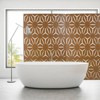 DSVIMOY Outdoor & Indoor Privacy Screen, Freestanding Decorative Privacy Screen for Deck Balcony Patio, Brown, 48"*76"*16" - 4 of 4