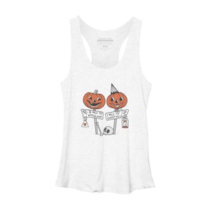Women's Design By Humans Halloween Pathways By runcatrun Racerback Tank Top - 1 of 3