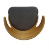 Dsvimoy Counter and Bar Stool Mid Century Modern Upholstered Barstools Set with Stylish Design for Dining Room, Beige, 28.5"*23.25"*20.6" - 4 of 4