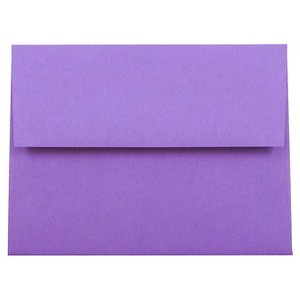JAM Paper 50pk Brite Hue A2 Envelopes 4.375" x 5.75" - 1 of 2