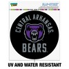 University of Central Arkansas Bears Automotive Car Window Locker Circle Bumper Sticker - 2 of 4