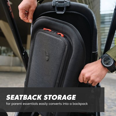 Black Convertible Jogger Stroller and Bike Trailer