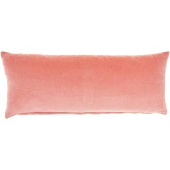 16x16 Solid Velvet Lifestyles Square Throw Pillow Purple - Mina Victory :  Target