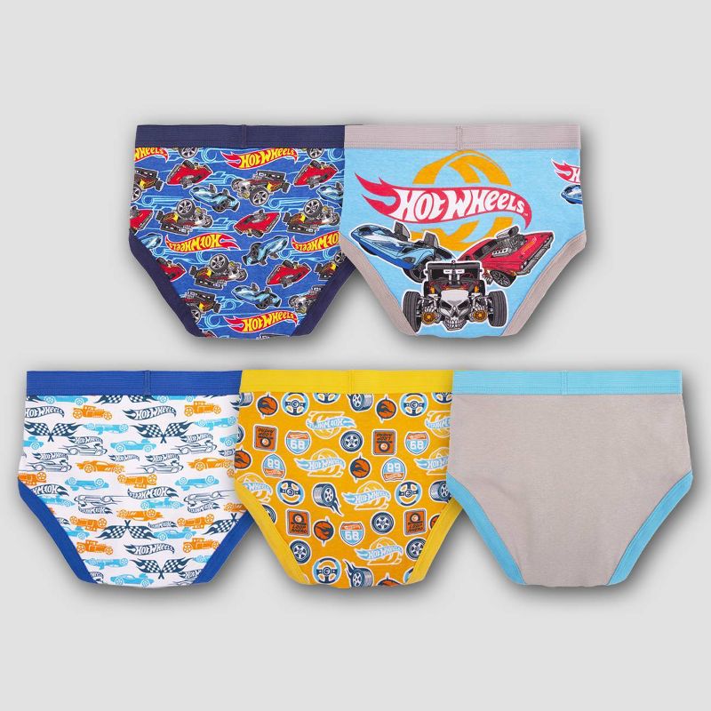 Boys' Hot Wheels 5pk Underwear, 3 of 4