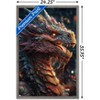 Trends International Wumples - Dragon Framed Wall Poster Prints - 3 of 4