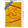 Trends International NFL Kansas City Chiefs - Logo 25 Framed Wall Poster Prints - 3 of 4