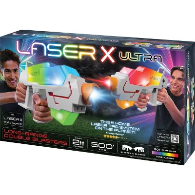 Laser X Revolution Micro Double Blasters and Ultra Long-Range Double  Blasters from NSI Review! 