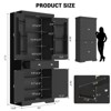 COZONY 72" Tall Kitchen Pantry Cabinet with 6 Adjustable Shelves Freestanding Storage Cabinet w/2 Doors Drawer for Kitchen Dining Room Organization - 4 of 4